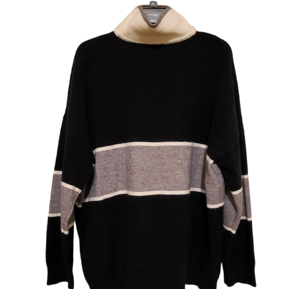 SIMPLIFY Sweater Large two tone - Picture 4 of 5